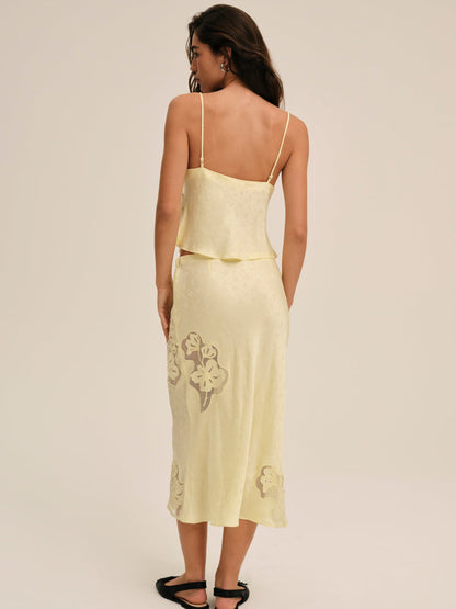 For Love and Lemons Sunrise Top - Yellow