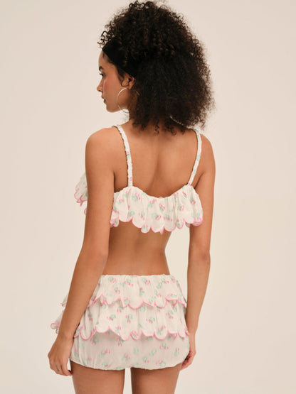 For Love and Lemons Gidget Top - White