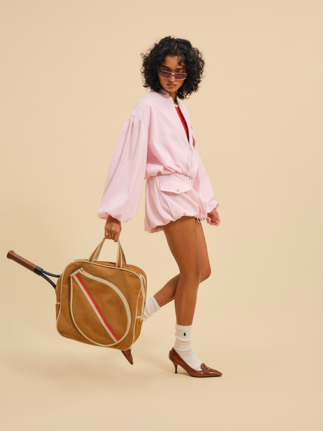 For Love and Lemons Elanah Mini Skirt - Pink