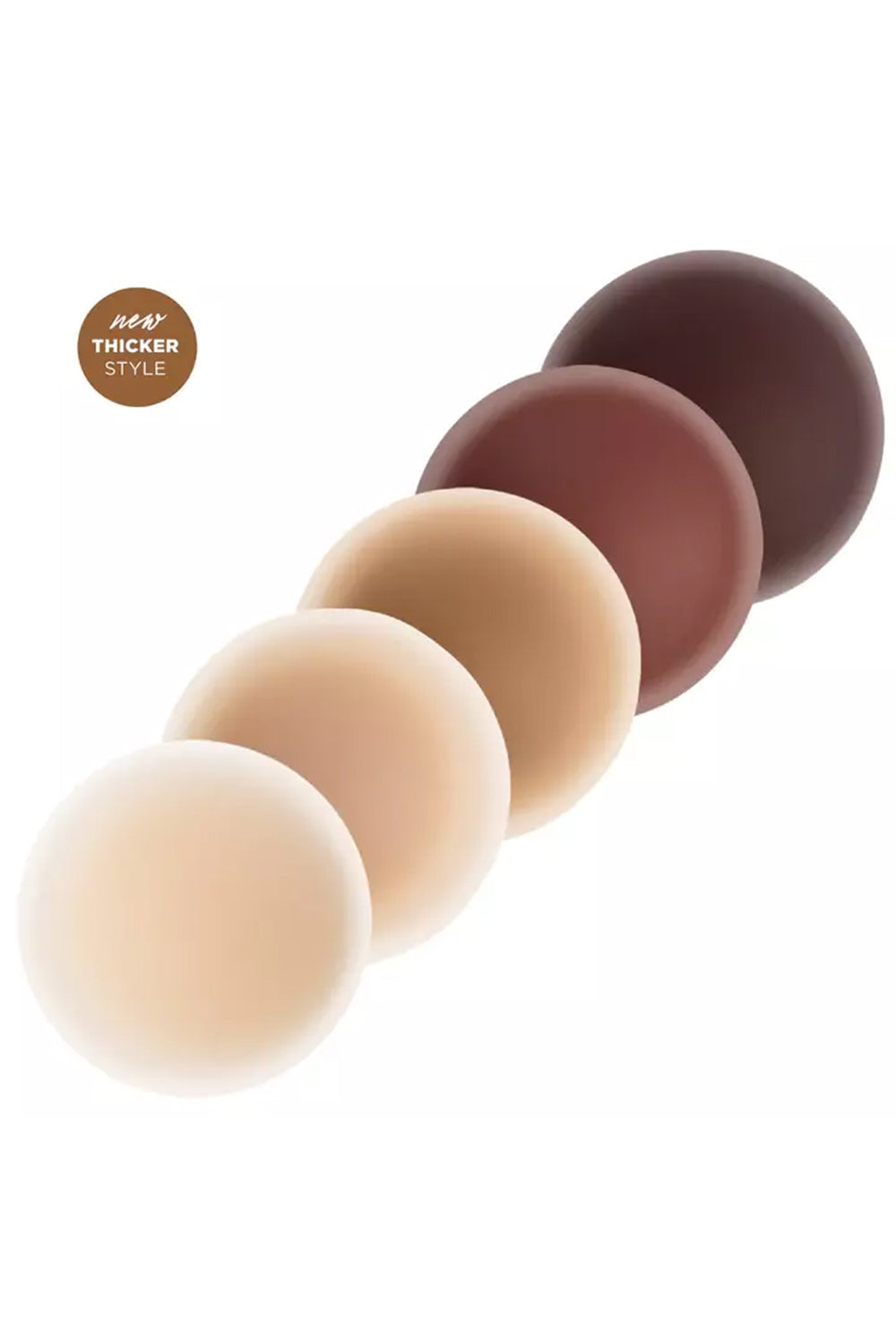 For Love and Lemons Nippies Skin Adhesive Covers - Caramel
