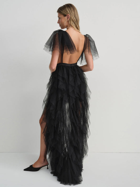 For Love and Lemons Maxine Gown - Black