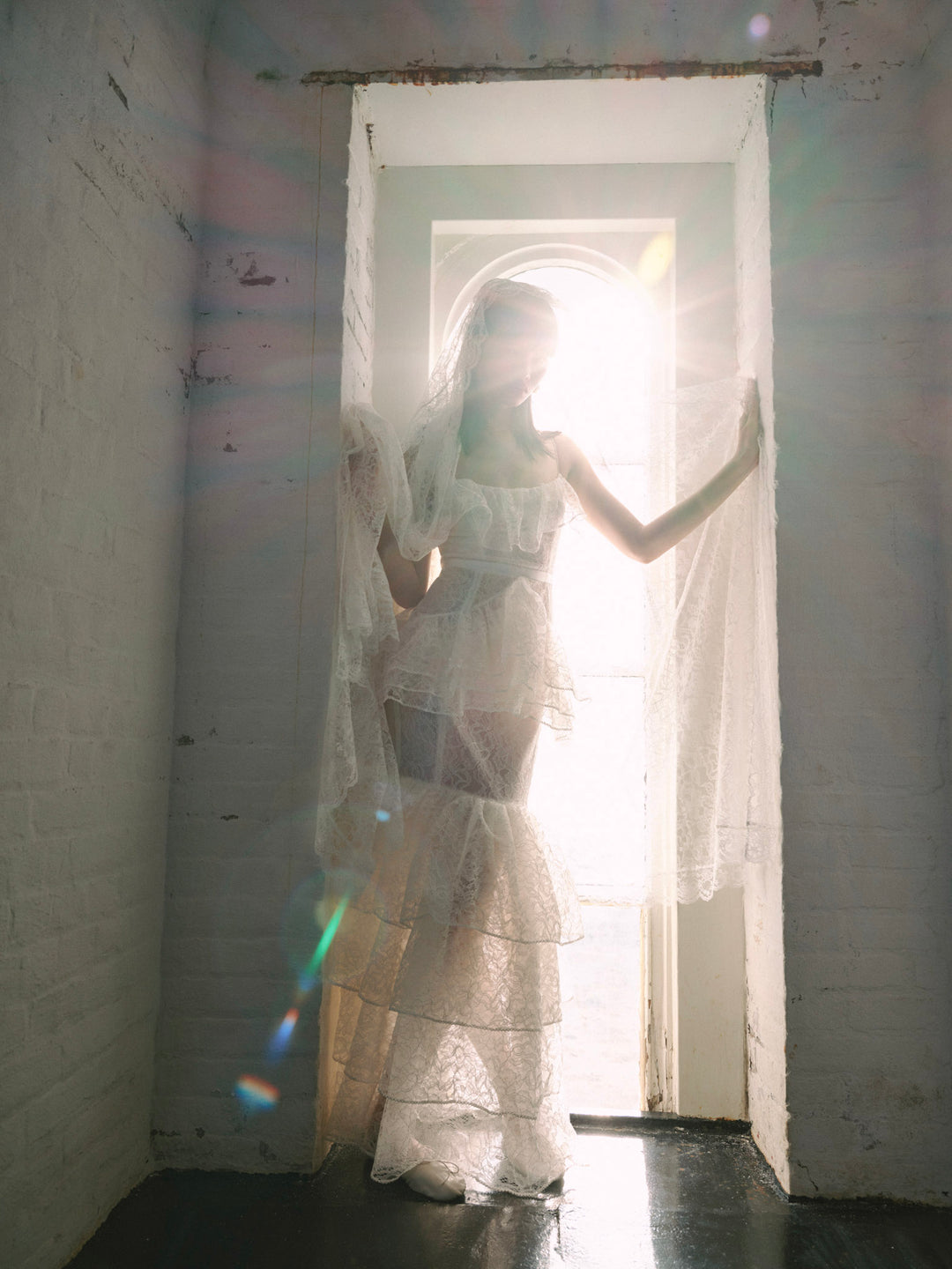 For Love and Lemons Juno Gown - White